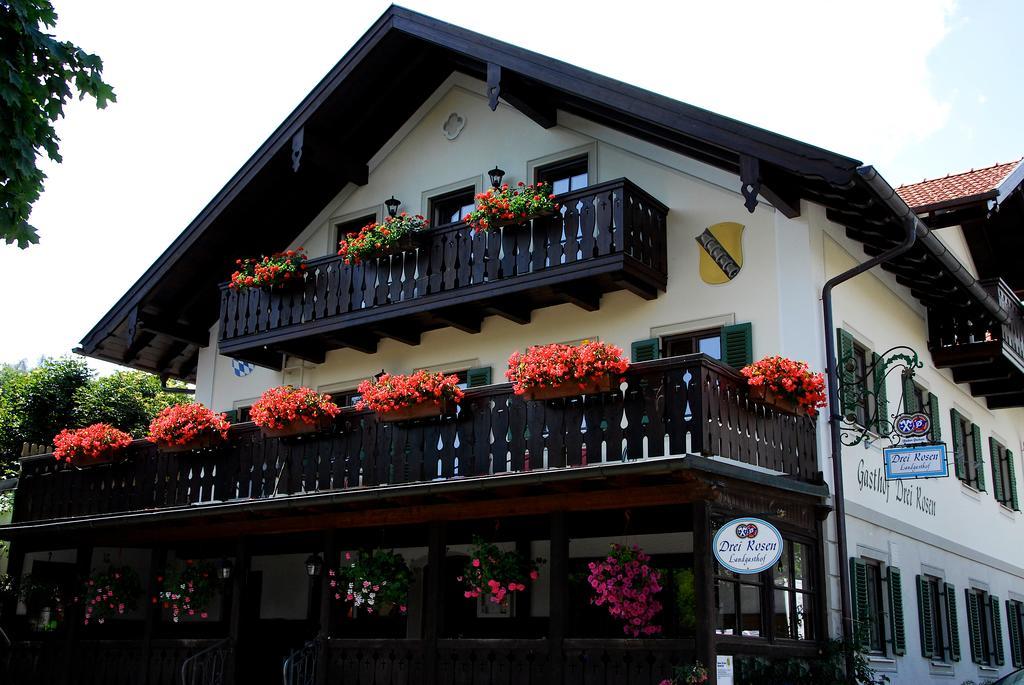 Landgasthof Drei Rosen Bernried am Starnberger See المظهر الخارجي الصورة