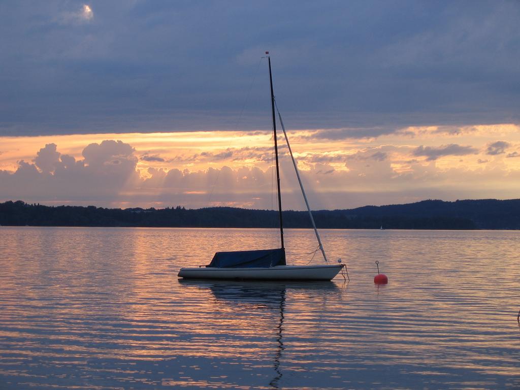 Landgasthof Drei Rosen Bernried am Starnberger See المظهر الخارجي الصورة