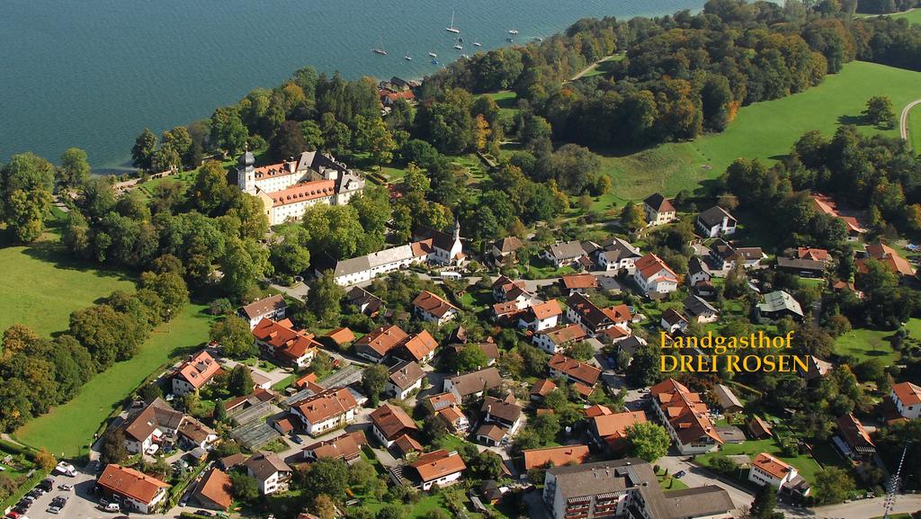 Landgasthof Drei Rosen Bernried am Starnberger See المظهر الخارجي الصورة